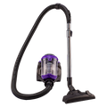 The OS 2000BL, a purple and black bagless cyclonic vacuum cleaner, is a powerful cleaning companion for a spotless home