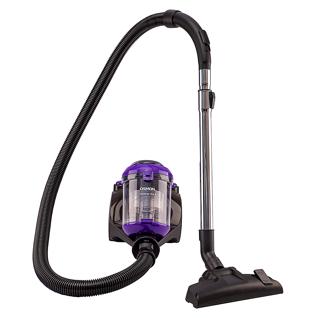 OS2000BL 2000 Watt Bagless Cyclonic Vacuum Cleaner with HEPA Filter