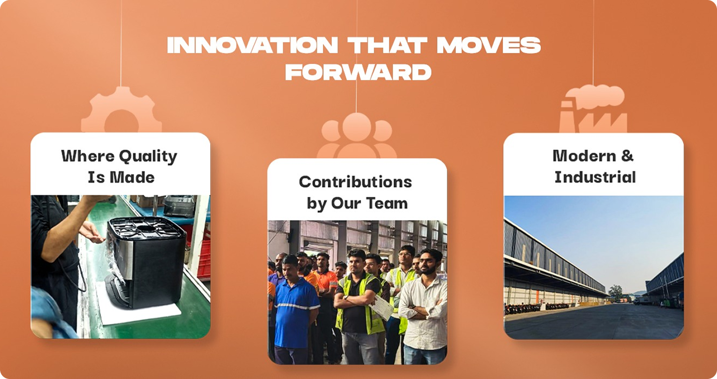 Innovation and progress are our top priorities