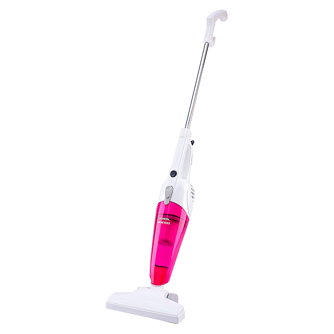 A versatile 2-in-1 upright, handheld, and stick vacuum cleaner for home, office, and car cleaning.
