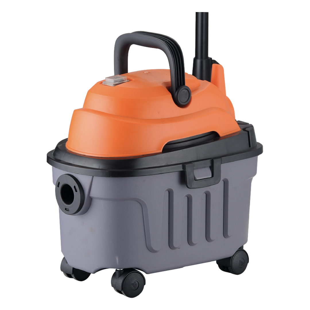OSMON - OS WD12 Wet and Dry Vacuum Cleaner with Blower 1200W, 100% Copper Motor, 10 Litre (Grey & Orange)